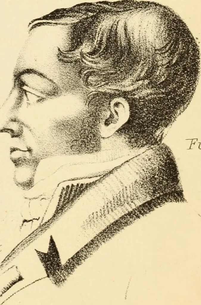 An illustration from Phrenology in connection with the study of physiognomy : to which is prefixed a biography of the author by Nahum Capen, 1836, leaf 430