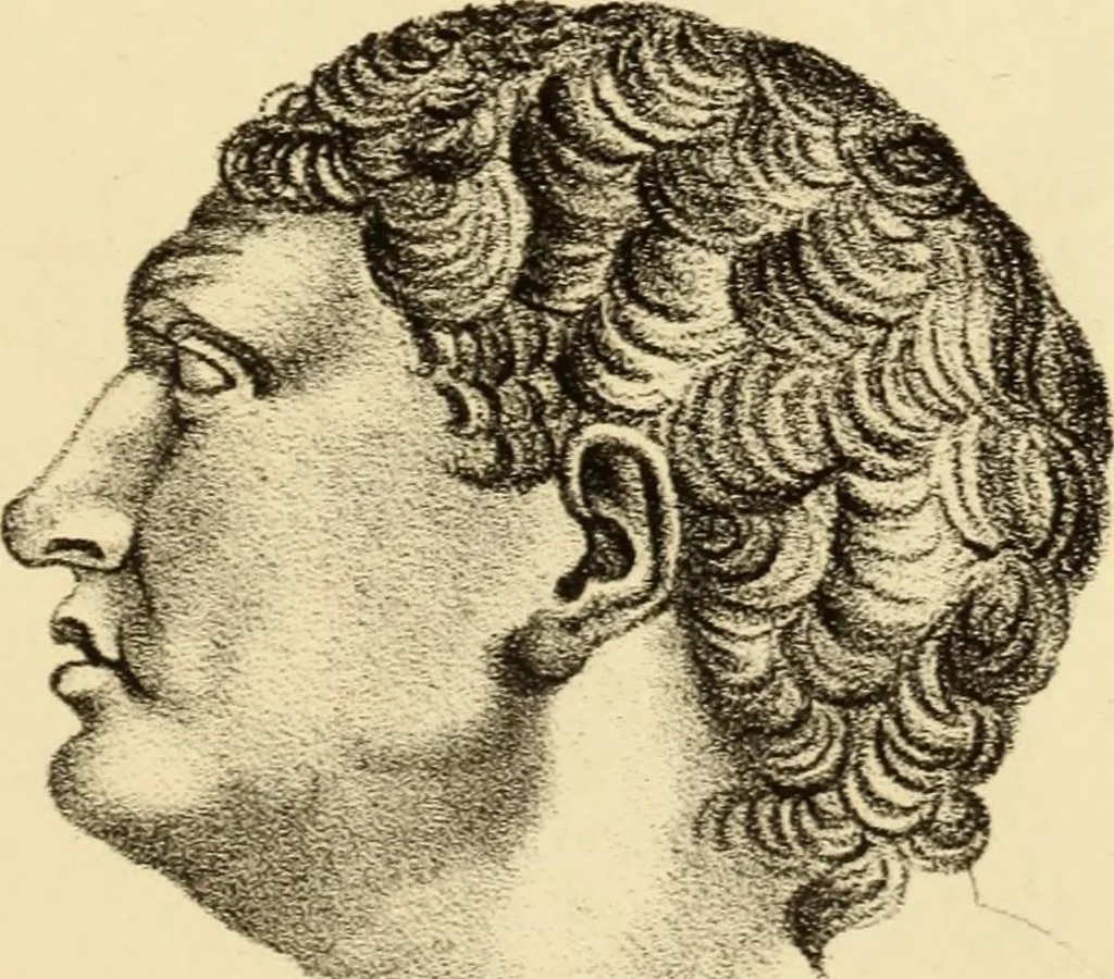 An illustration from Phrenology in connection with the study of physiognomy : to which is prefixed a biography of the author by Nahum Capen, 1836, leaf 436