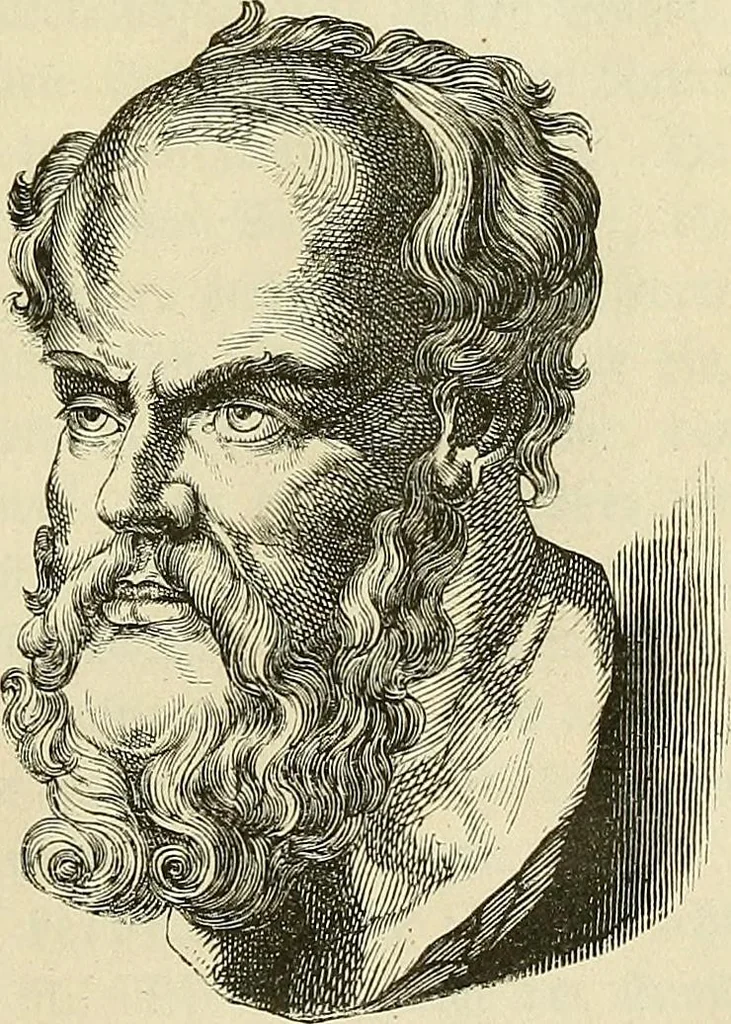 An illustration from Phrenologische Bilder : zur Naturlehre des menschlichen Geistes und deren Anwendung Wissenschaft und Leben, 1855, leaf 354