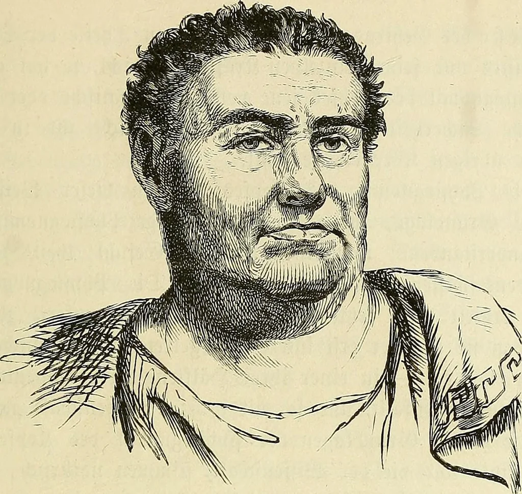 An illustration from Phrenologische Bilder : zur Naturlehre des menschlichen Geistes und deren Anwendung Wissenschaft und Leben, 1855, leaf 370
