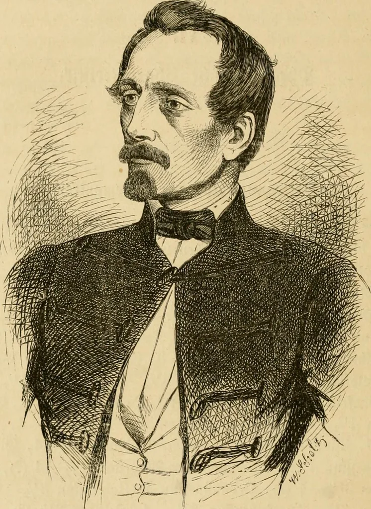 An illustration from Phrenologische Bilder : zur Naturlehre des menschlichen Geistes und deren Anwendung Wissenschaft und Leben, 1855, leaf 161