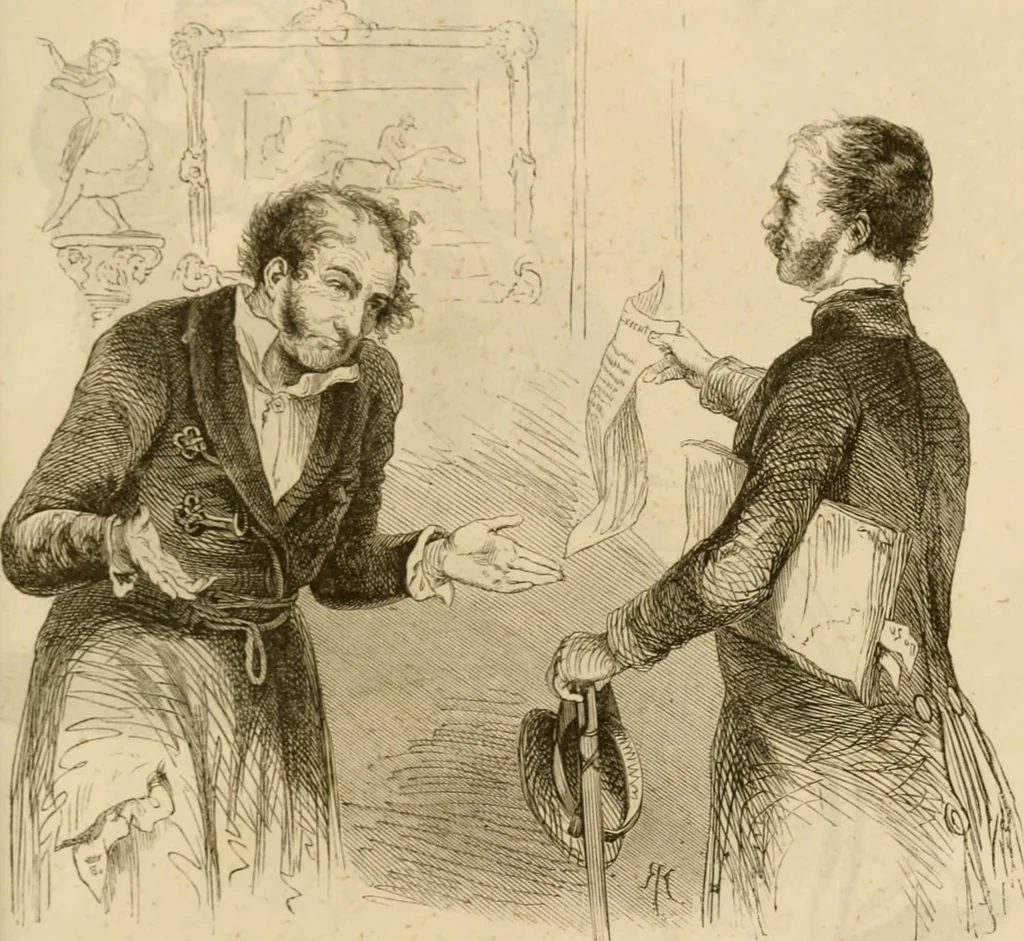 An illustration from Phrenologische Bilder : zur Naturlehre des menschlichen Geistes und deren Anwendung Wissenschaft und Leben, 1855, leaf 600