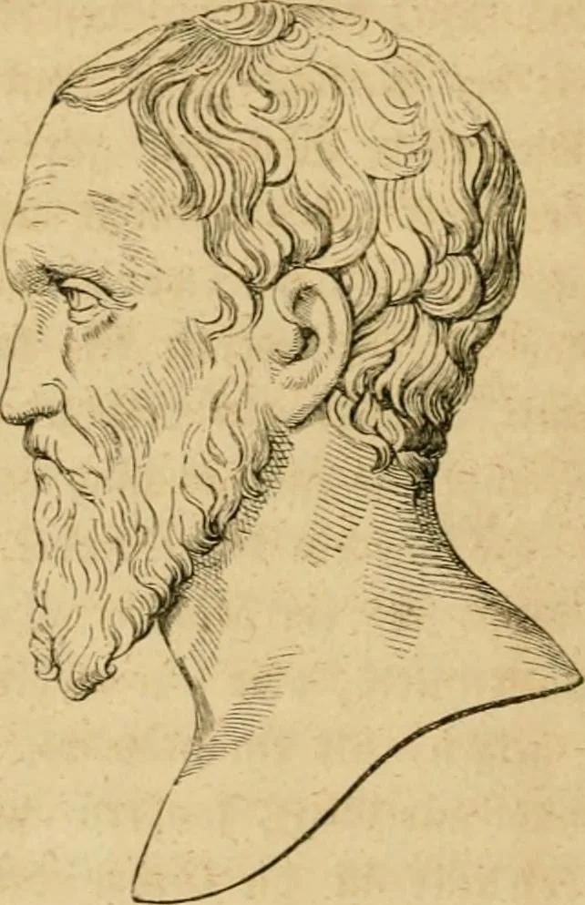 An illustration from Phrenologische Bilder : zur Naturlehre des menschlichen Geistes und deren Anwendung Wissenschaft und Leben, 1855, leaf 63