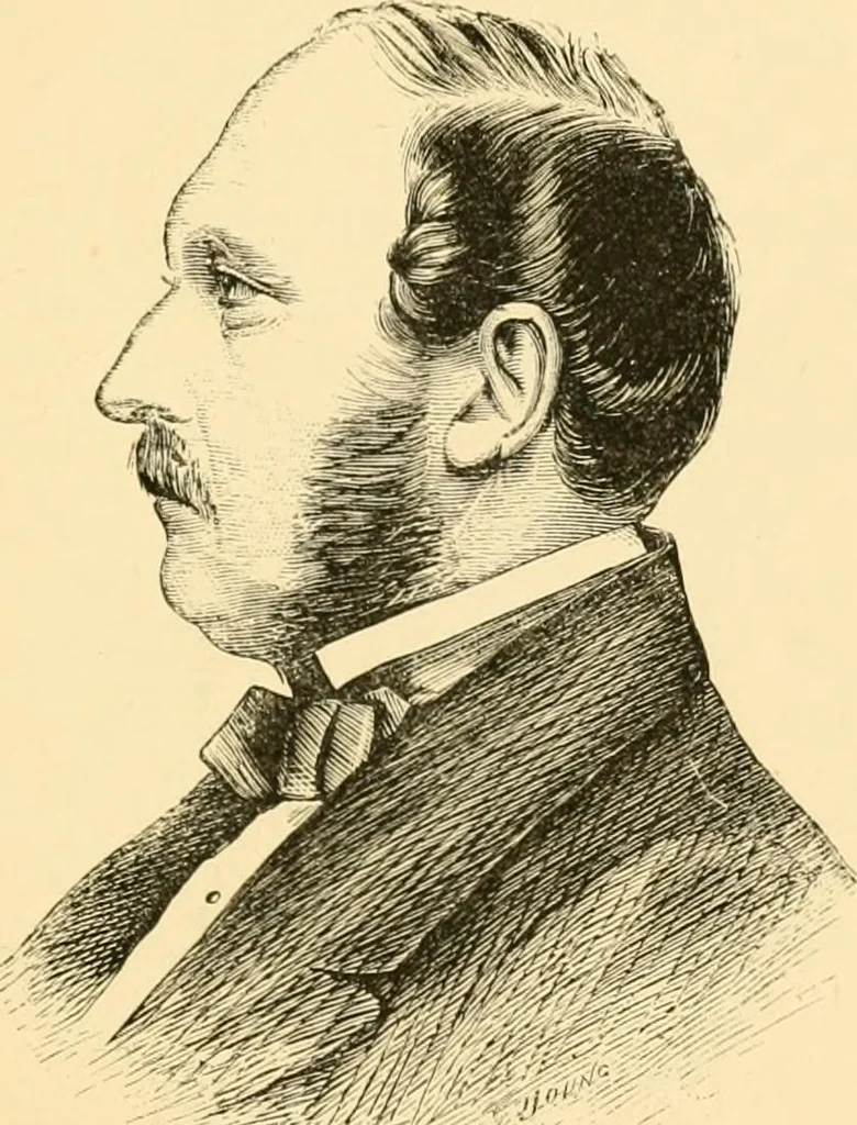 An illustration from Phrenology, and how to use it in analyzing character, 1871, leaf 282