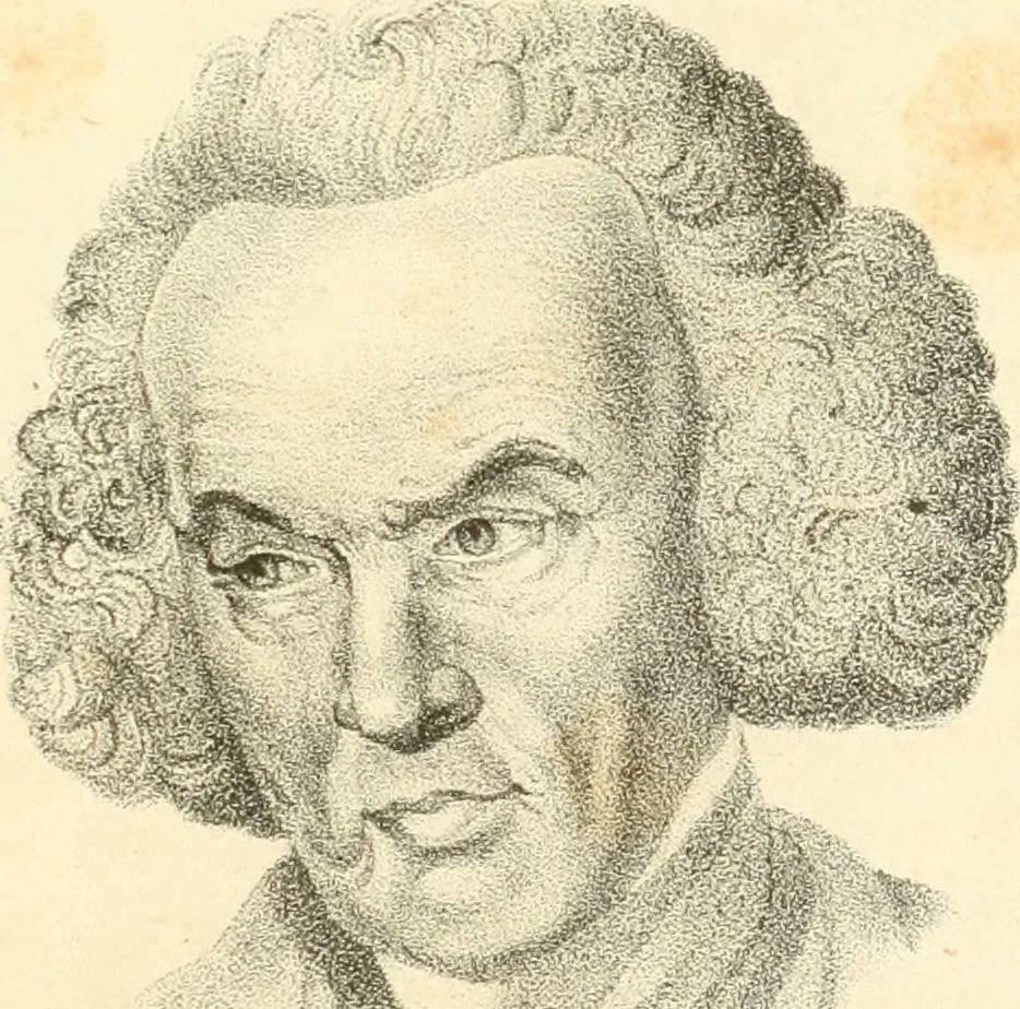 An illustration from Phrenology, in connection with the study of physiognomy, 1833, leaf 318
