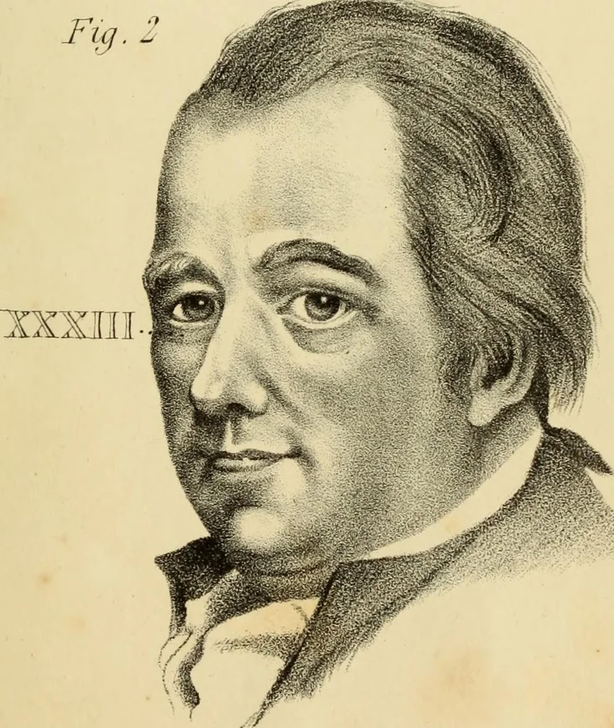 An illustration from Phrenology, or The doctrine of the mental phenomena, 1832, leaf 394