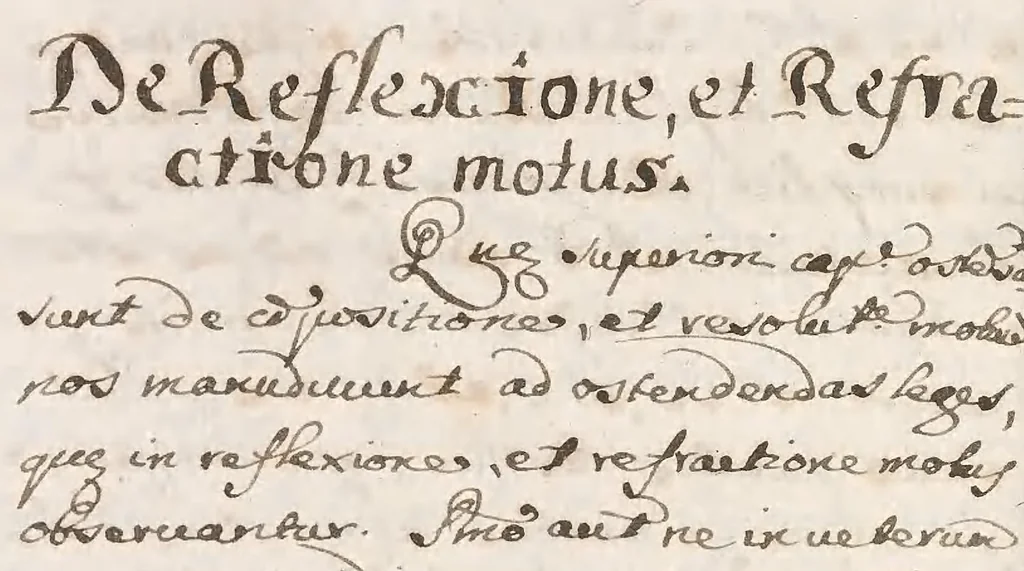An illustration from Physica seu na[tura]lis philosophia, 1675, leaf 184