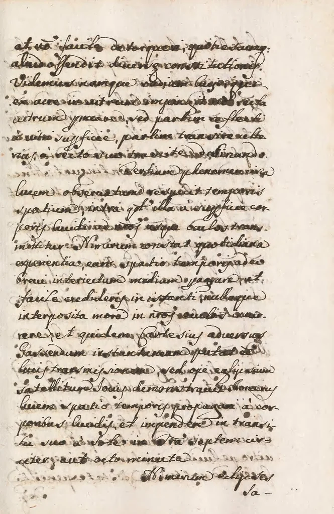 An illustration from Physica seu na[tura]lis philosophia, 1675, leaf 197
