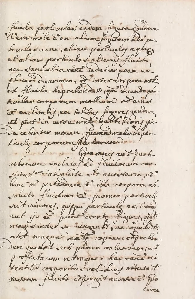 An illustration from Physica seu na[tura]lis philosophia, 1675, leaf 243
