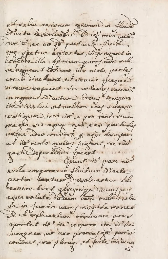 An illustration from Physica seu na[tura]lis philosophia, 1675, leaf 245