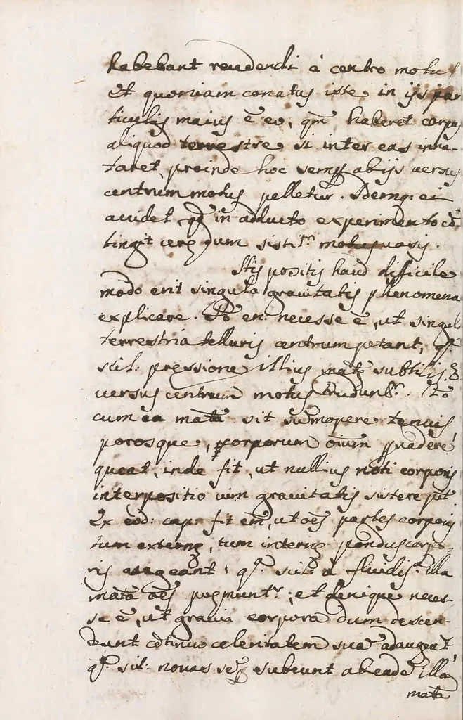 An illustration from Physica seu na[tura]lis philosophia, 1675, leaf 252