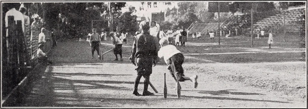 An illustration from Physical education complete for schools and playgrounds, 1915, leaf 16