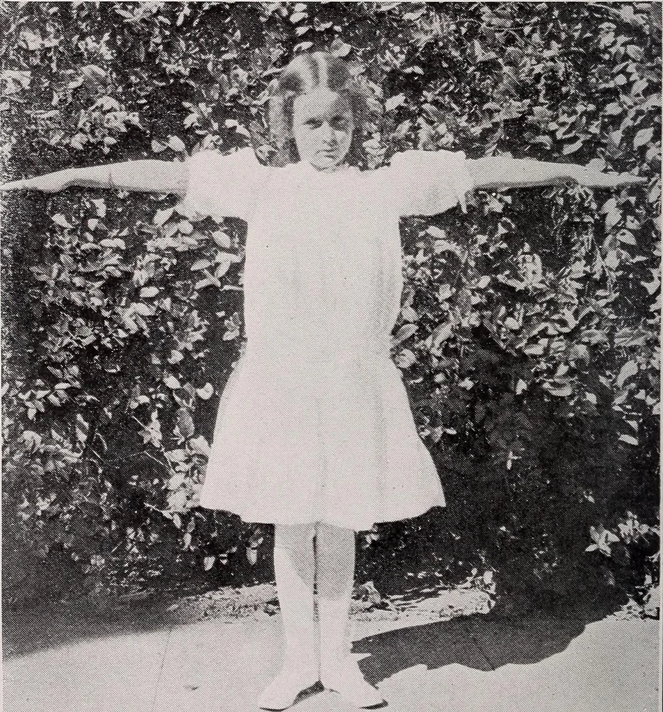 An illustration from Physical education complete for schools and playgrounds, 1915, leaf 39