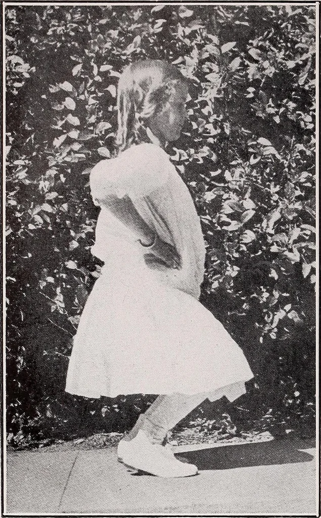 An illustration from Physical education complete for schools and playgrounds, 1915, leaf 43