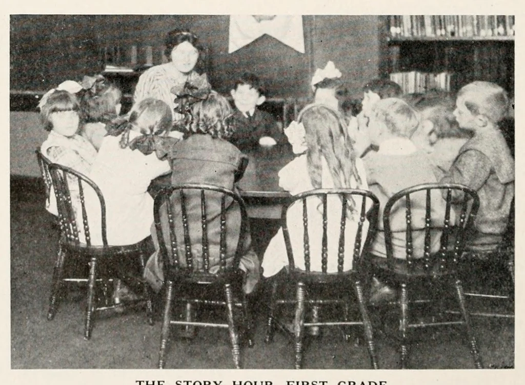 An illustration from Physical education complete for schools and playgrounds, 1915, leaf 218