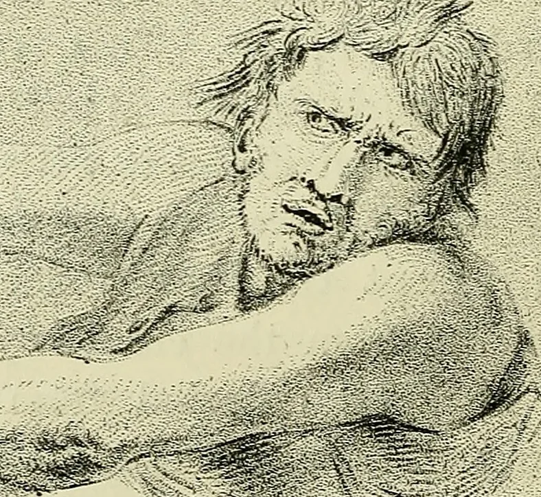 An illustration from Physical expression : its modes and principles, 1885, leaf 125