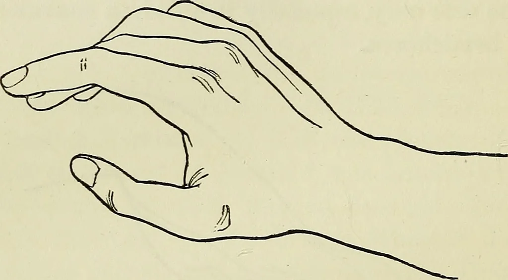 An illustration from Physical expression : its modes and principles, 1885, leaf 191
