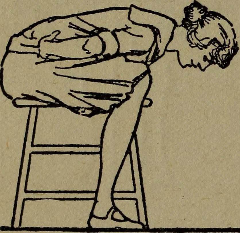 An illustration from Physical health and recreation for girls; a handbook for girls and volunteer leaders, 1920, leaf 27