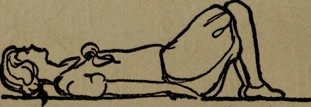 An illustration from Physical health and recreation for girls; a handbook for girls and volunteer leaders, 1920, leaf 27