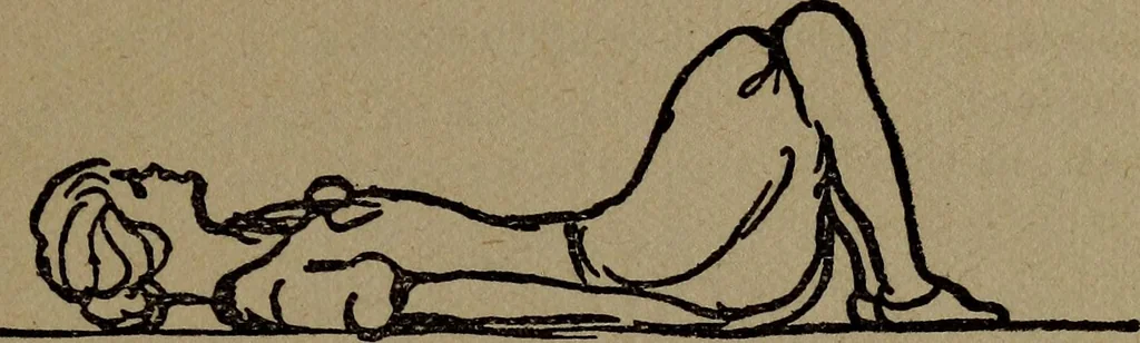 An illustration from Physical health and recreation for girls; a handbook for girls and volunteer leaders, 1920, leaf 28