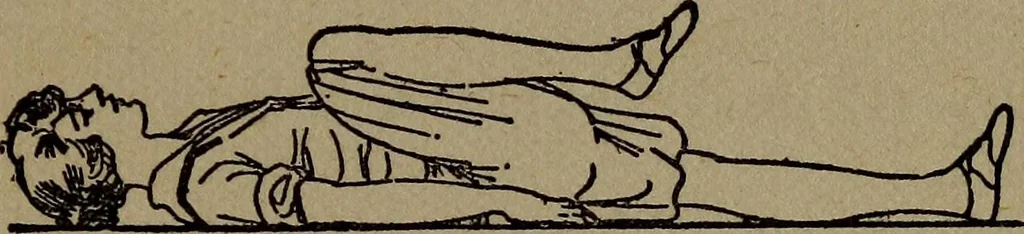 An illustration from Physical health and recreation for girls; a handbook for girls and volunteer leaders, 1920, leaf 28