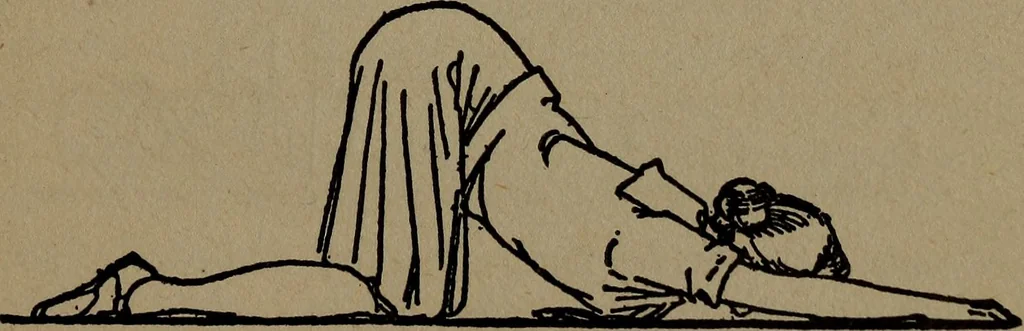 An illustration from Physical health and recreation for girls; a handbook for girls and volunteer leaders, 1920, leaf 30