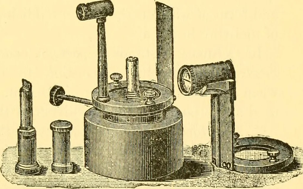 An illustration from Physical laboratory experiments : mechanics, optics and heat, 1917, leaf 138
