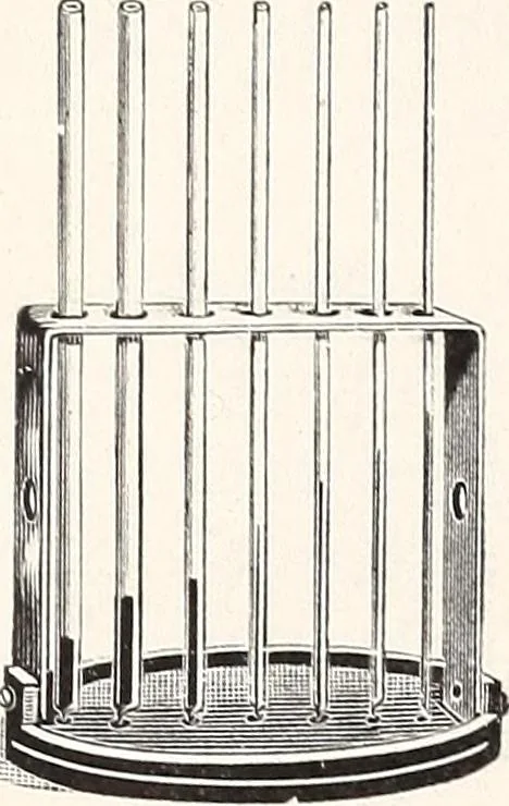 An illustration from Physical laboratory manual and note-book, 1898, leaf 37
