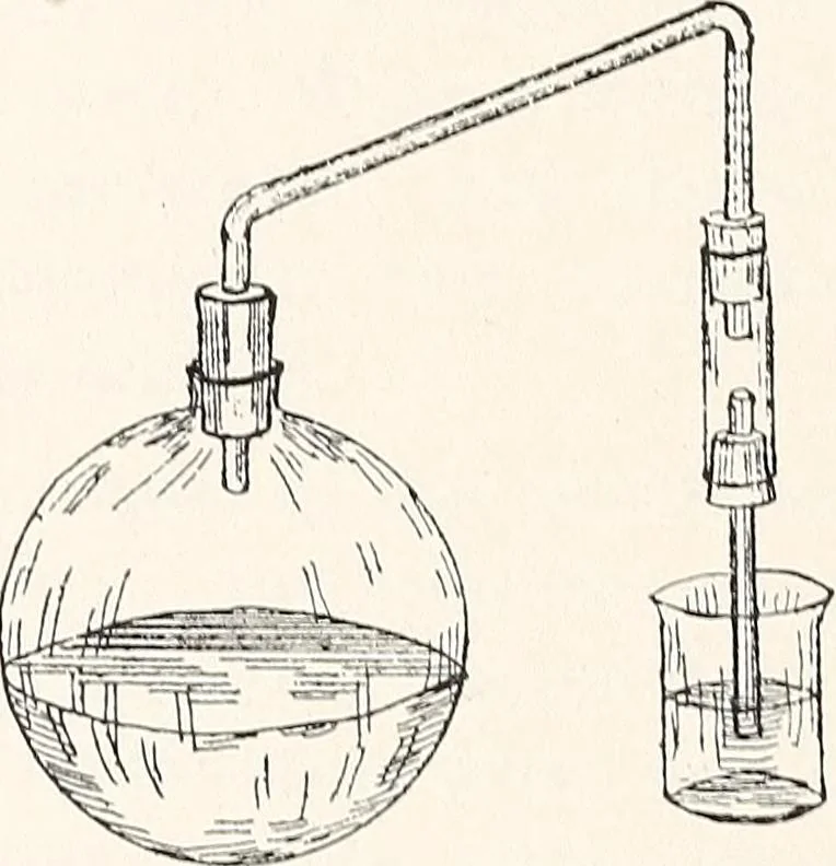 An illustration from Physical laboratory manual and note-book, 1898, leaf 61