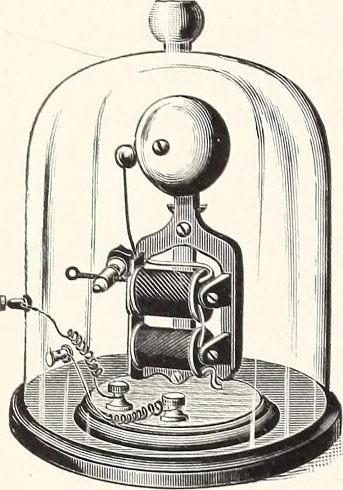 An illustration from Physical laboratory manual and note-book, 1898, leaf 67