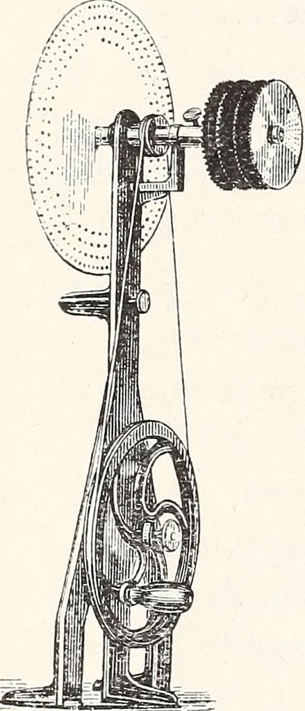 An illustration from Physical laboratory manual and note-book, 1898, leaf 75