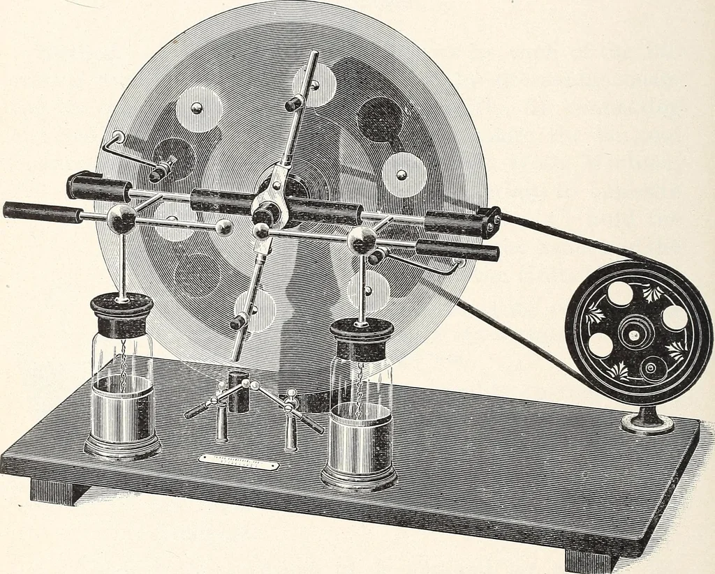 An illustration from Physical laboratory manual and note-book, 1898, leaf 99