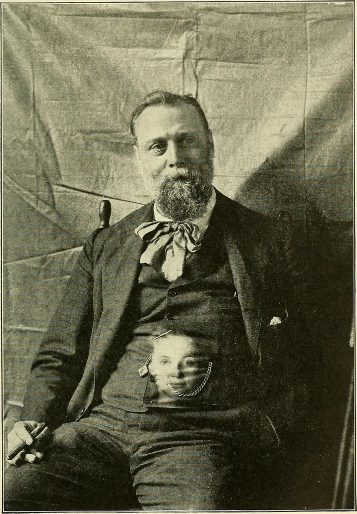 An illustration from The physical phenomena of spiritualism, fraudulent and genuine : being a brief account of the most important historical phenomena, a criticism of their evidential value, and a complete exposition of the methods employed in fraudulently reproducing the same, 1907, leaf 244