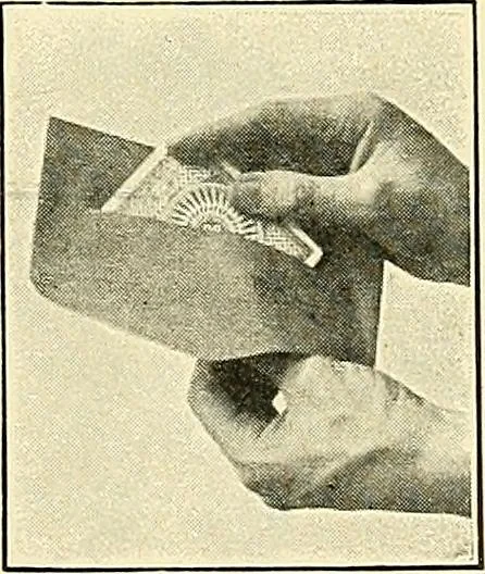 An illustration from The physical phenomena of spiritualism, fraudulent and genuine : being a brief account of the most important historical phenomena, a criticism of their evidential value, and a complete exposition of the methods employed in fraudulently reproducing the same, 1907, leaf 324