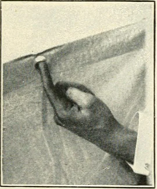 An illustration from The physical phenomena of spiritualism, fraudulent and genuine; being a brief account of the most important historical phenomena; a criticism of their evidential value, and a complete exposition of the methods employed in fraudulently reproducing the same, 1908, leaf 190