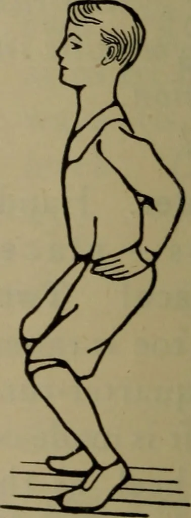 An illustration from Physical training for the elementary schools, gymnastics, games, and rhythmic plays, 1917, leaf 147