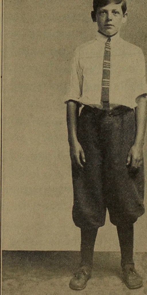An illustration from Physical training for the elementary schools, gymnastics, games, and rhythmic plays, 1917, leaf 22
