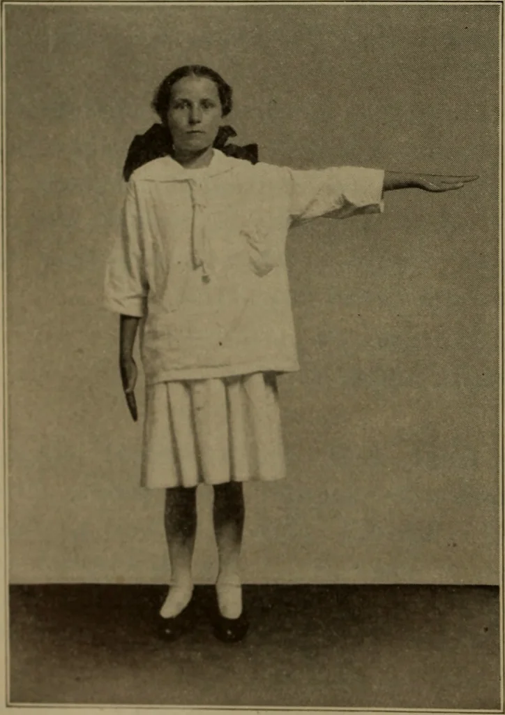 An illustration from Physical training for the elementary schools, gymnastics, games, and rhythmic plays, 1917, leaf 315