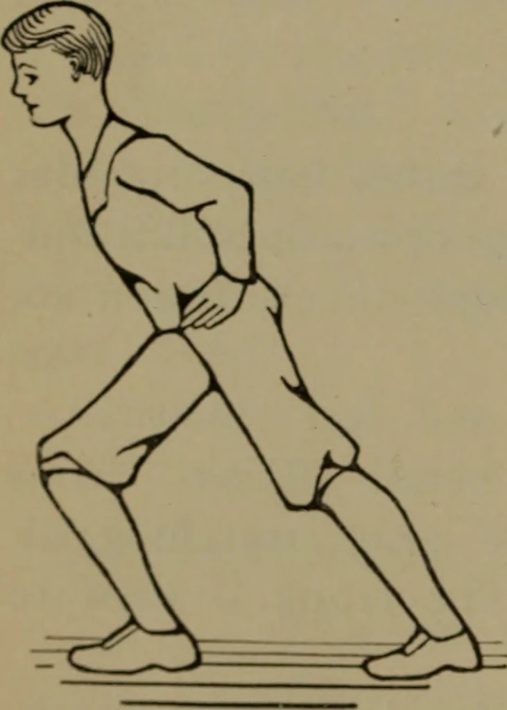 An illustration from Physical training for the elementary schools, gymnastics, games, and rhythmic plays, 1917, leaf 319