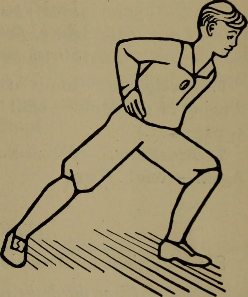 An illustration from Physical training for the elementary schools, gymnastics, games, and rhythmic plays, 1917, leaf 326