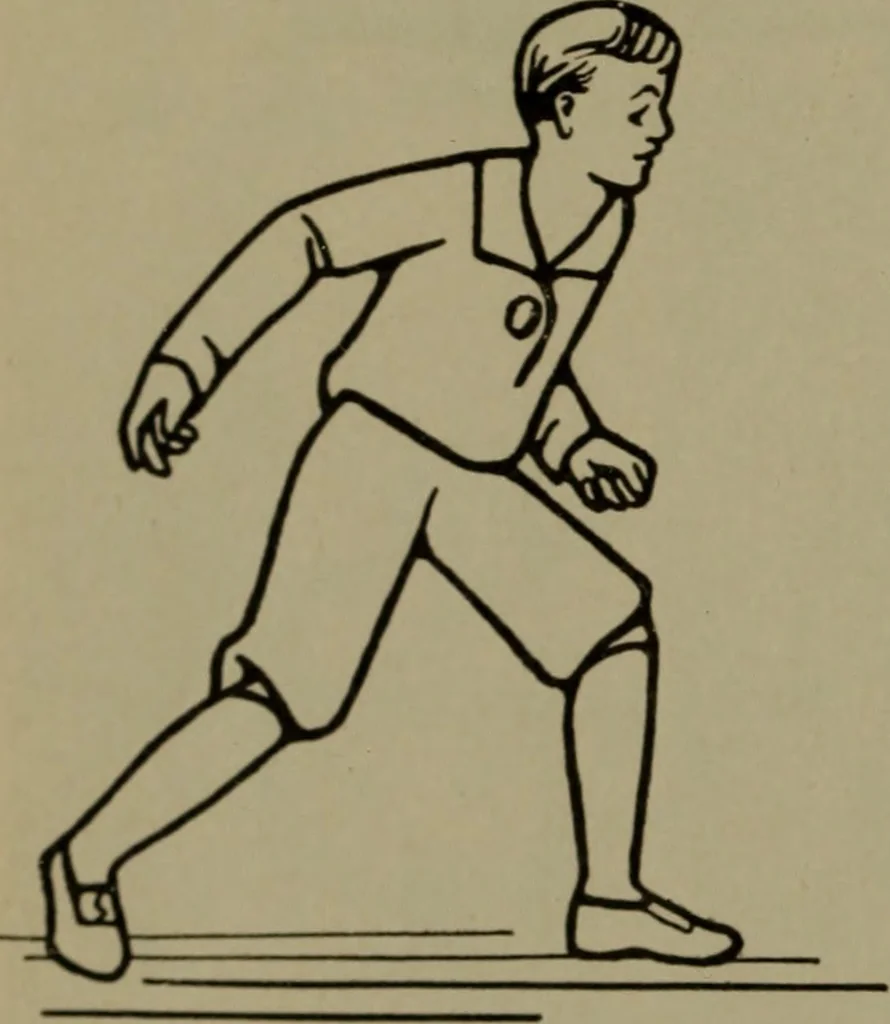 An illustration from Physical training for the elementary schools, gymnastics, games, and rhythmic plays, 1917, leaf 337