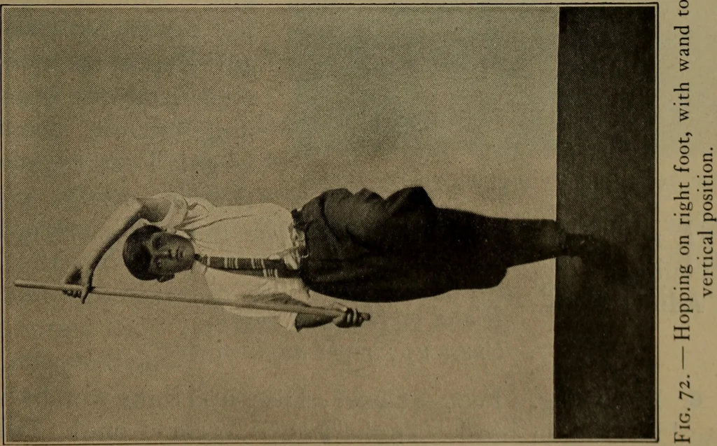 An illustration from Physical training for the elementary schools, gymnastics, games, and rhythmic plays, 1917, leaf 340