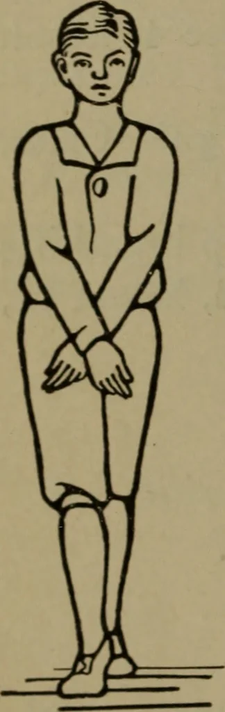 An illustration from Physical training for the elementary schools, gymnastics, games, and rhythmic plays, 1917, leaf 377