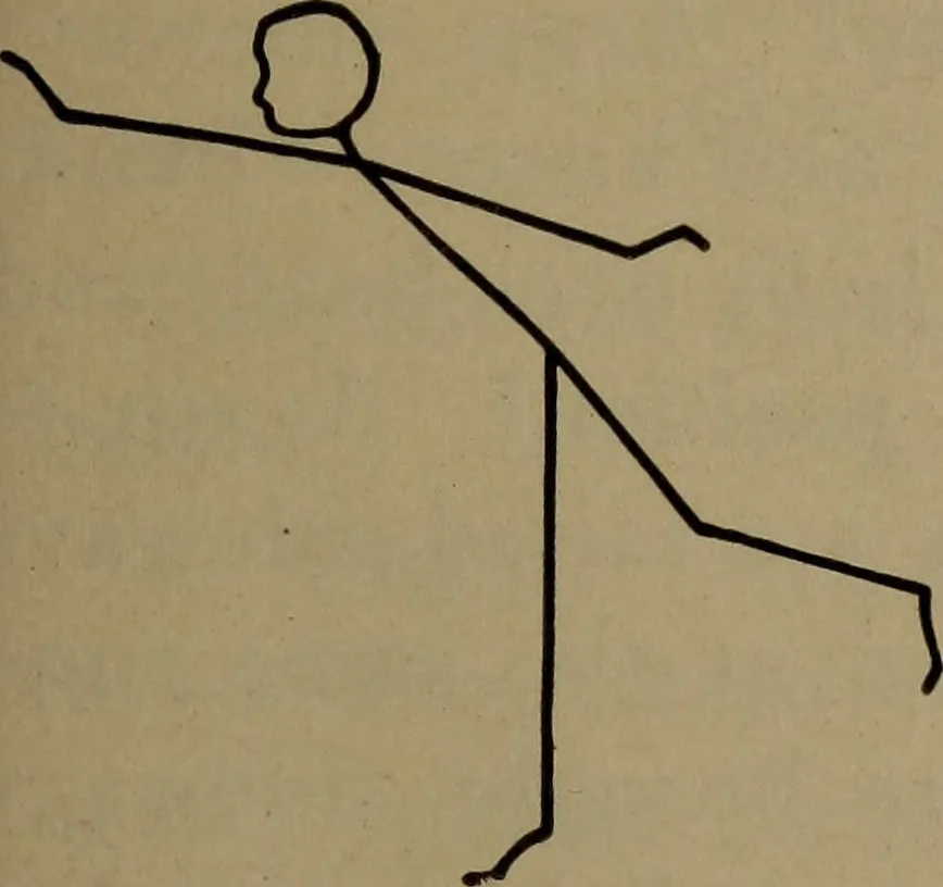 An illustration from Physical training for the elementary schools, gymnastics, games, and rhythmic plays, 1917, leaf 392