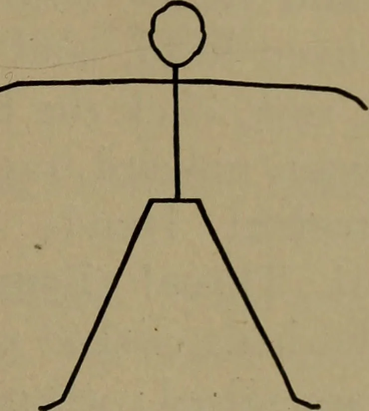 An illustration from Physical training for the elementary schools, gymnastics, games, and rhythmic plays, 1917, leaf 392