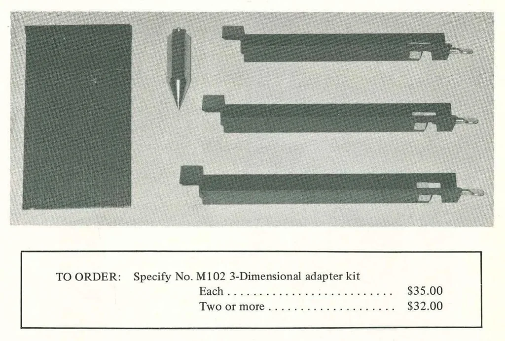 An illustration from Physics Apparatus Catalog 1972, 1972, leaf 9