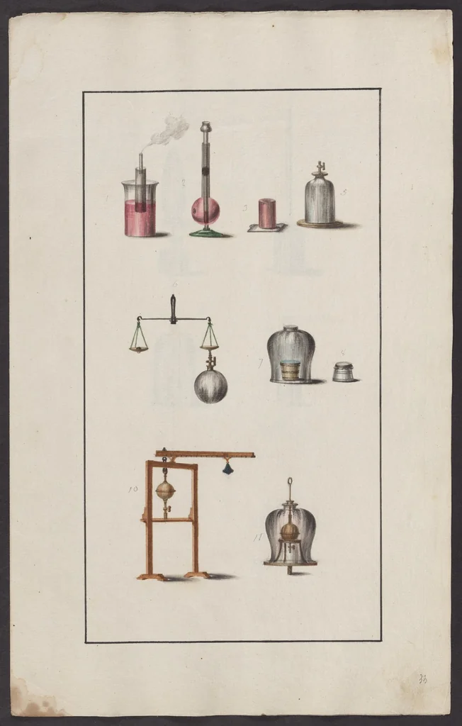 An illustration from [Physics -- experimental equipment], 1770, leaf 25