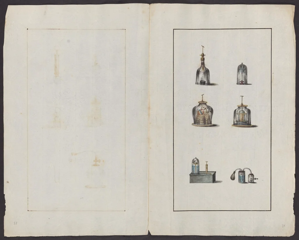 An illustration from [Physics -- experimental equipment], 1770, leaf 29