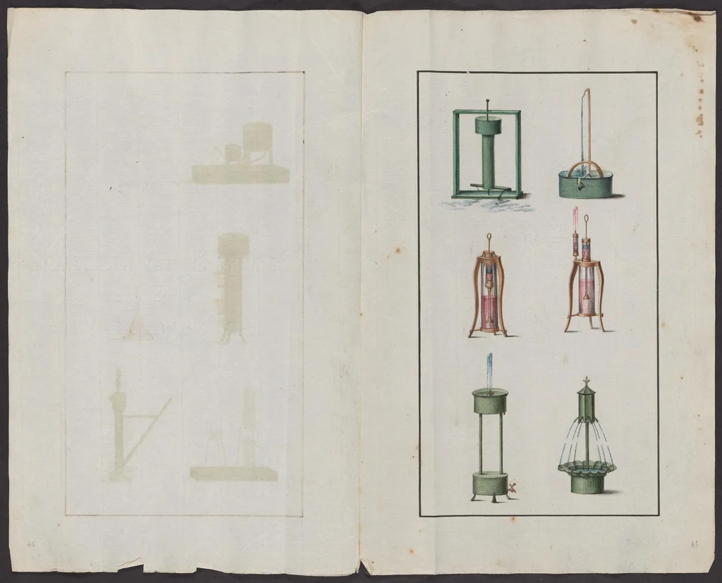 An illustration from [Physics -- experimental equipment], 1770, leaf 35