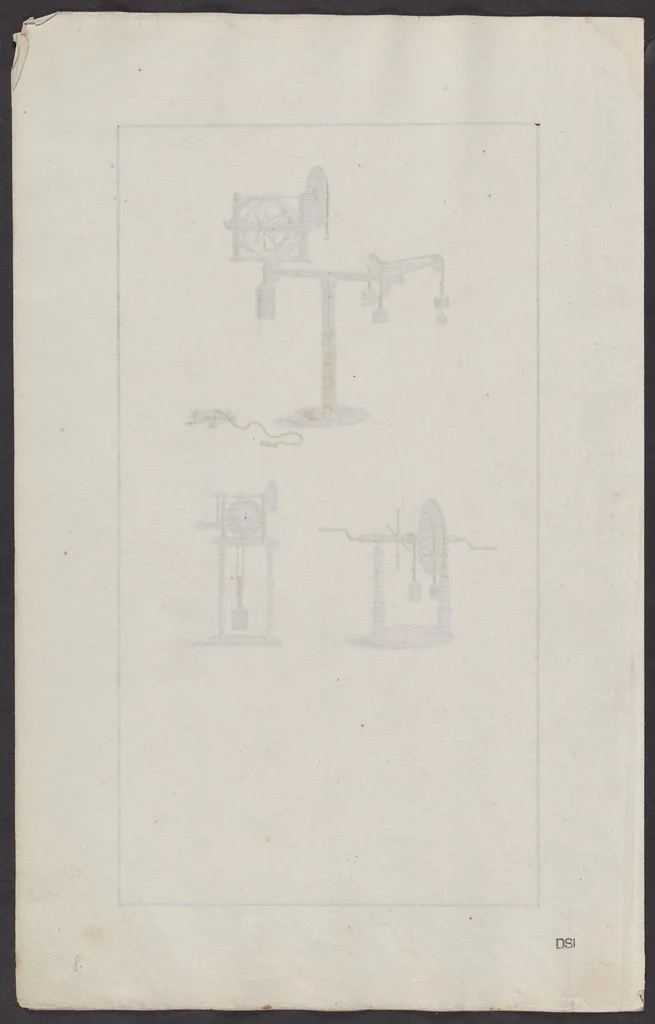 An illustration from [Physics -- experimental equipment], 1770, leaf 6